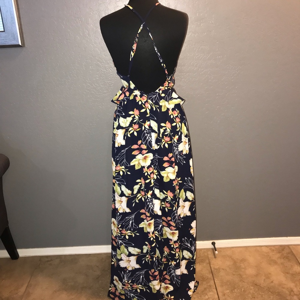 Long Lucy Paris Floral Dress - Picture 5 of 6